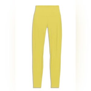 Lululemon Athletica Align Double Lined Yellow Leggings